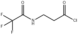 3-(2,2,2-trifluoroacetamido)propanoyl chloride 구조식 이미지