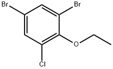 1,5-Dibromo-3-chloro-2-ethoxybenzene Structure