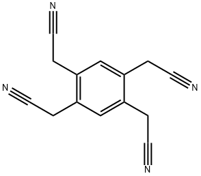 2,2',2'',2'''-(benzene-1,2,4,5-tetrayl)tetraacetonitrile 구조식 이미지