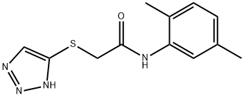 N-(2,5-dimethylphenyl)-2-(1H-1,2,3-triazol-5-ylsulfanyl)acetamide Structure