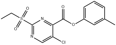 882366-16-7 m-tolyl 5-chloro-2-(ethylsulfonyl)pyrimidine-4-carboxylate