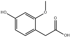 2-(4-hydroxy-2-methoxyphenyl)acetic acid Structure