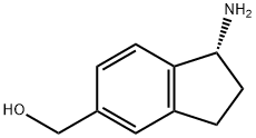 (R)-(1-amino-2,3-dihydro-1H-inden-5-yl)methanol Structure