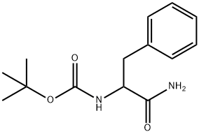 L-N-Boc-phenylalanineamide Structure