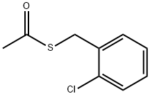 S-2-Chlorobenzyl Ethanethioate Structure