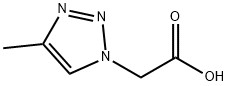 2-(4-methyl-1H-1,2,3-triazol-1-yl)acetic acid Structure