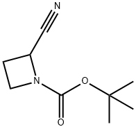 tert-butyl 2-cyanoazetidine-1-carboxylate Structure