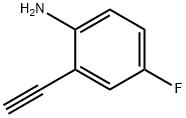 2-Ethynyl-4-fluoroaniline Structure