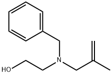 2-[Benzyl(2-Methylprop-2-En-1-Yl)Amino]Ethan-1-Ol 구조식 이미지