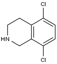 5,8-Dichloro-1,2,3,4-tetrahydro-isoquinoline Structure