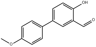 2-Formyl-4-(4-methoxyphenyl)phenol 구조식 이미지