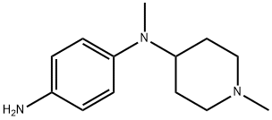 N-methyl-N-(1-methylpiperidin-4-yl)benzene-1,4-diamine Structure