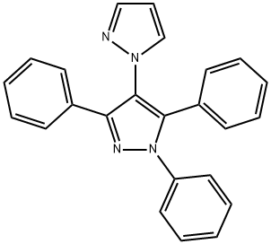 1',3',5'-triphenyl-1'H-1,4'-bipyrazole Structure