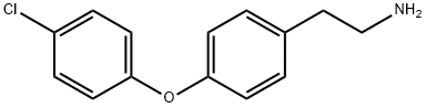 4-(4-chlorophenoxy)benzeneethanamine Structure