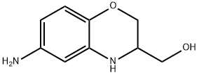 6-Amino-2, 3-dihydro-3-hydroxymethyl-1, 4-benzoxazine 구조식 이미지