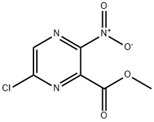 methyl 6-chloro-3-nitropyrazine-2-carboxylate Structure
