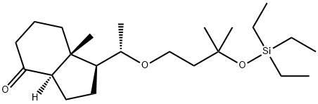 897657-85-1 (1S,3aR,7aR)-7a-methyl-1-((S)-1-(3-methyl-3-((triethylsilyl)oxy)butoxy)ethyl)hexahydro-1H-inden-4(2H)-one