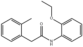 N-(2-ethoxyphenyl)-2-(2-methylphenyl)acetamide Structure