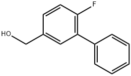 (2-Fluorobiphenyl-5-yl)methanol 구조식 이미지