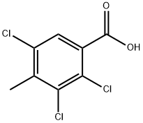 Methyl 2,3,5-Trichloro-4-Methylbenzoate 구조식 이미지