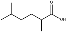 2,5-dimethylhexanoic acid 구조식 이미지