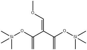 3-(Methoxymethylene)-2,4-bis(trimethylsilyloxy)-1,4-pentadiene Structure