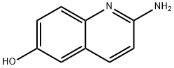 2-Amino-6-hydroxy-quinoline 구조식 이미지