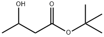 tert-butyl 3-hydroxybutanoate 구조식 이미지