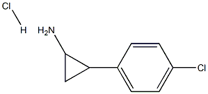2-(4-Chloro-phenyl)-cyclopropylamine hydrochloride 구조식 이미지