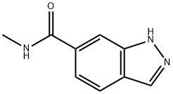 N-methyl-1H-Indazole-6-carboxamide Structure