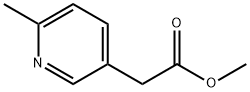 Methyl 2-(6-methylpyridin-3-yl)acetate 구조식 이미지