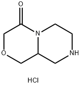 Hexahydropyrazino[2,1-C][1,4]Oxazin-4(3H)-One Hydrochloride Structure