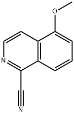 5-methoxyisoquinoline-1-carbonitrile Structure