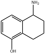 5-AMINO-5,6,7,8-TETRAHYDRONAPHTHALEN-1-OL Structure