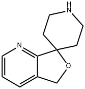 5H-spiro[furo[3,4-b]pyridine-7,4'-piperidine] Structure