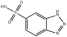 1H-Benzotriazole-6-sulfonic acid 구조식 이미지