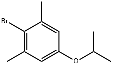 2-브로모-1,3-디메틸-5-(1-메틸에톡시)벤젠 구조식 이미지