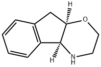 (4aS,9aR)-2,3,4,4a,9,9a-hexahydroindeno[2,1-b][1,4]oxazine Structure