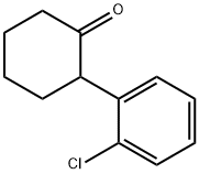 2-(2-chlorophenyl)cyclohexanone 구조식 이미지