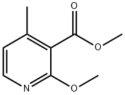 Methyl 2-methoxy-4-methylnicotinate Structure