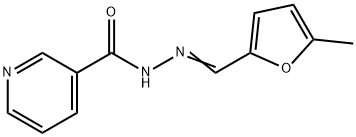 N'-[(E)-(5-methylfuran-2-yl)methylidene]pyridine-3-carbohydrazide Structure