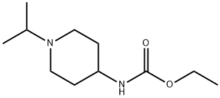 ethyl 1-isopropylpiperidin-4-ylcarbamate 구조식 이미지