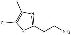 5-chloro-4-methyl-2-Thiazoleethan amine Structure