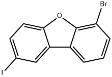 6-Bromo-2-iodo-dibenzofuran Structure