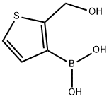 (2-(Hydroxymethyl)thiophen-3-yl)boronic acid 구조식 이미지