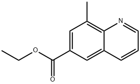 ethyl 8-methylquinoline-6-carboxylate 구조식 이미지