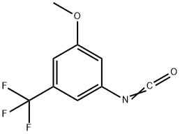 1-(trifluoromethyl)-3-isocyanato-5-methoxybenzene Structure