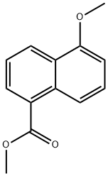 methyl 5-methoxynaphthalene-1-carboxylate 구조식 이미지