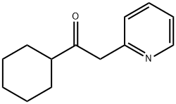 1-Cyclohexyl-2-pyridin-2-yl-ethanone Structure