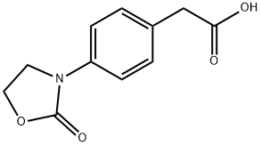 2-(4-(2-oxooxazolidin-3-yl)phenyl)acetic acid Structure